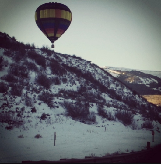 I love my job in Aspen, even the drive to work is picturesque! 