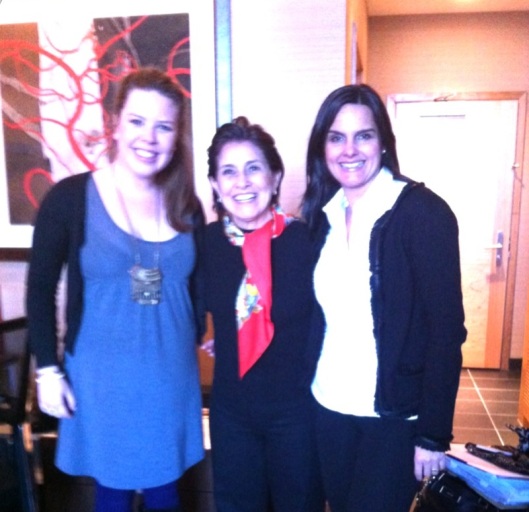 Me with Cris and Deborah, the wonderful Brazilian brokers who made our event fantastic!